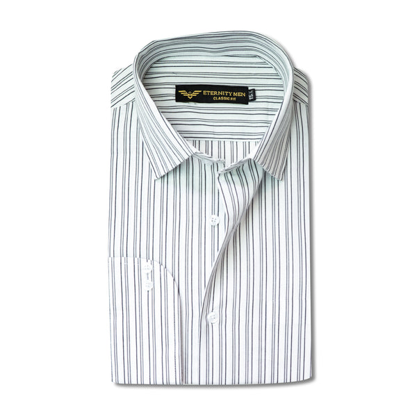 Classic Black Pinstripe Shirt
