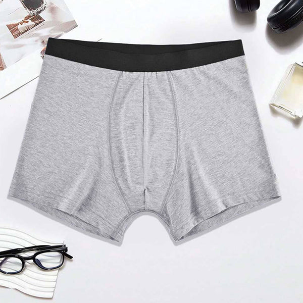 Eternity Men's Breathable Boxer Briefs (Heather Grey)