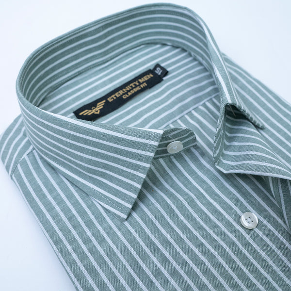 Mint Stride Formal Shirt