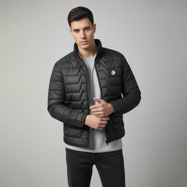 Eternity Men's Puffer Jacket (Black)