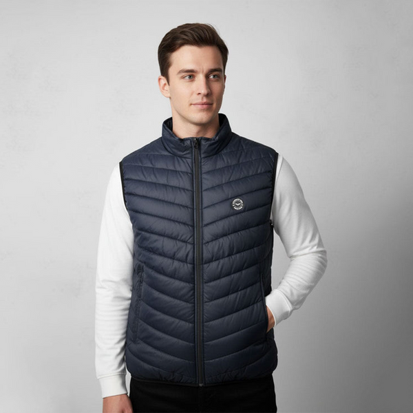 Eternity Men's Puffer Gilet (Navy)