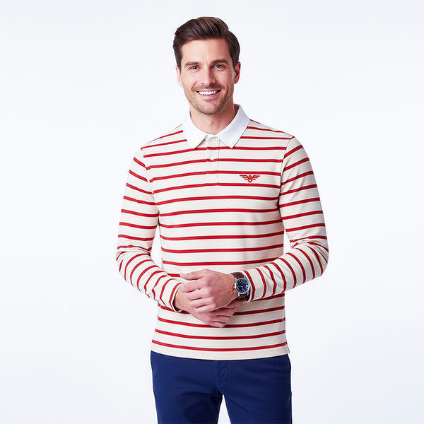 Eternity Premium Men's Striped Rugby Shirt