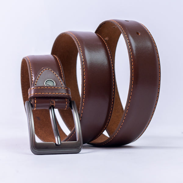 Tan Colored Elegant Leather Belt
