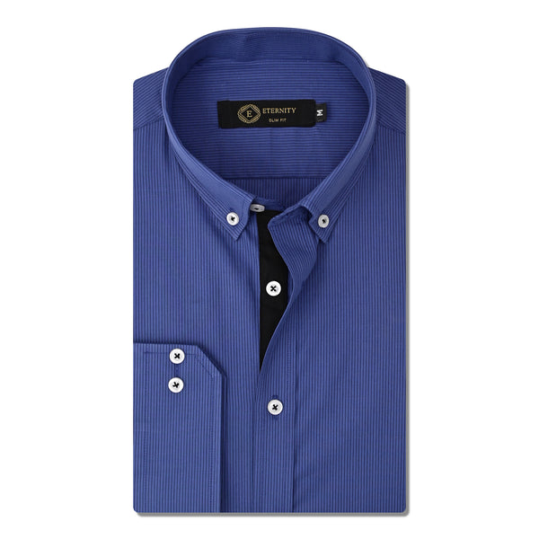 Blue Micro Lining Shirt