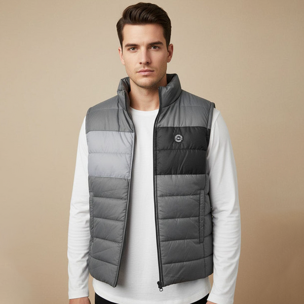 Eternity Men's Color Block Puffer Gilet